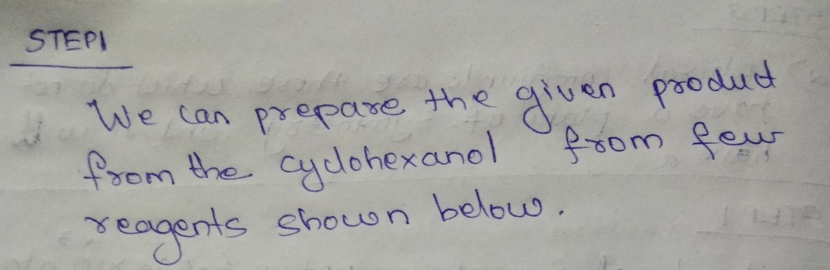 Chemistry homework question answer, step 1, image 1